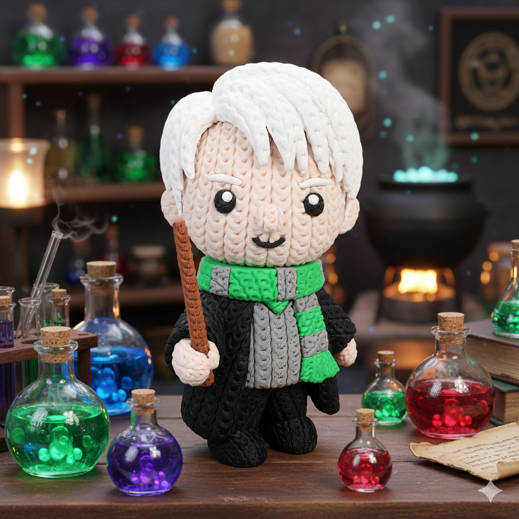 Draco Malfoy Modello 3D